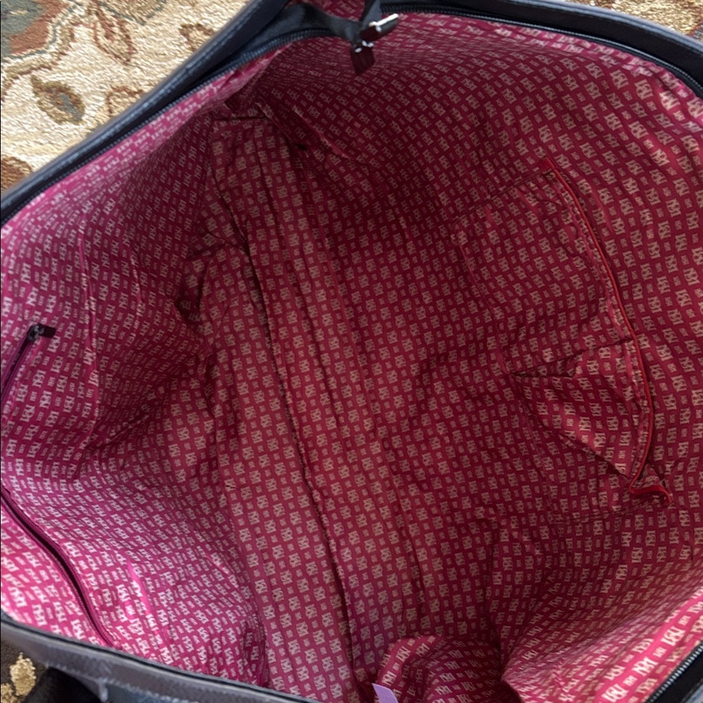 Badgley Mischka Anna XL Vegan Leather Weekender Duffel Bag - Picture 5 of 5